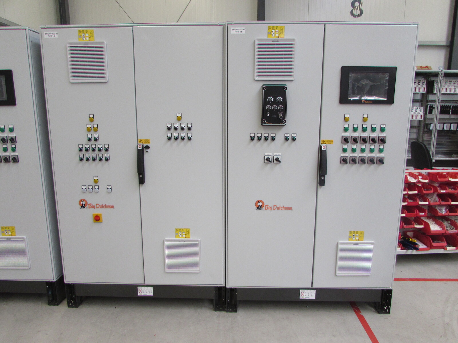Control cabinet broiler viper int. vent/feeding/lighting